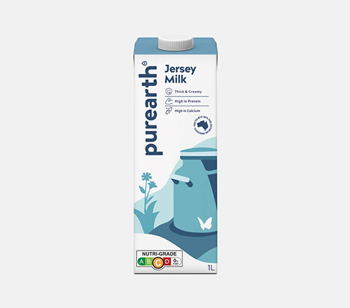 Our product - jersey milk packing