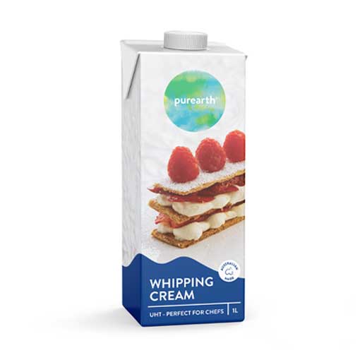 Our products - Whipping cream packing